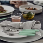 Набор кухонный Victorinox Swiss Modern Table Set 24шт (6 ножей steak,6 вилок,6 ложек,6 ложек)